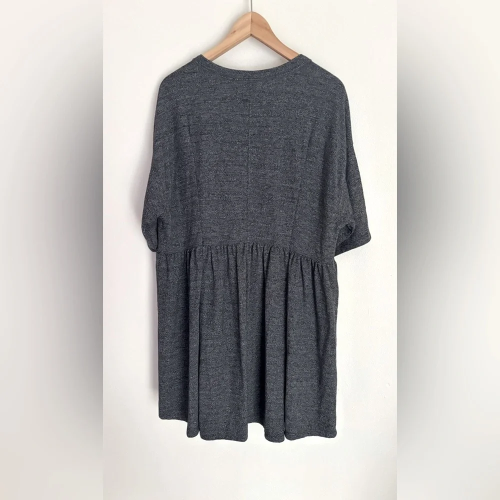 Free People Beach Free-Est - Stone Harbor Mini  Charcoal Grey NWOT Size M